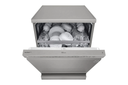 LG QuadWash™ Dishwasher, 14 Place Settings, EasyRack™ Plus, Inverter Direct Drive, Platinum Silver color