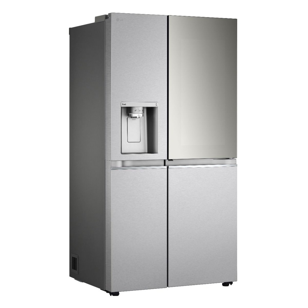 Net 635(L) Mirror Instaview Fridge™ Fridge with UVnano®, Noble Steel