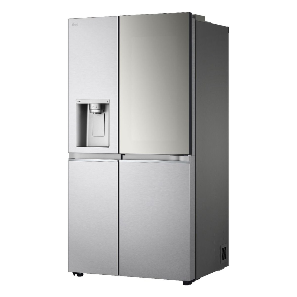 Net 635(L) Mirror Instaview Fridge™ Fridge with UVnano®, Noble Steel
