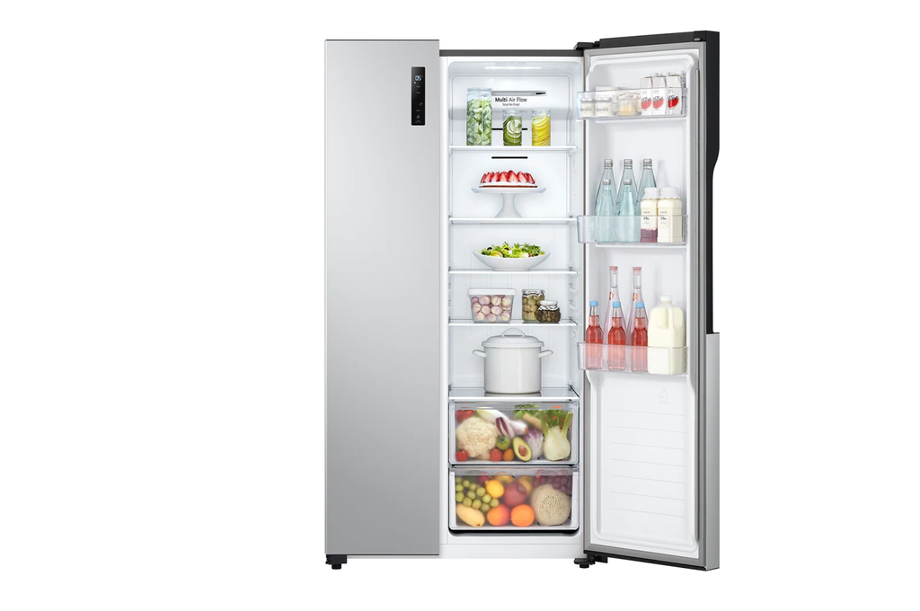 LG Net 519(L) Side by Side Refrigerator | Inverter Compressor