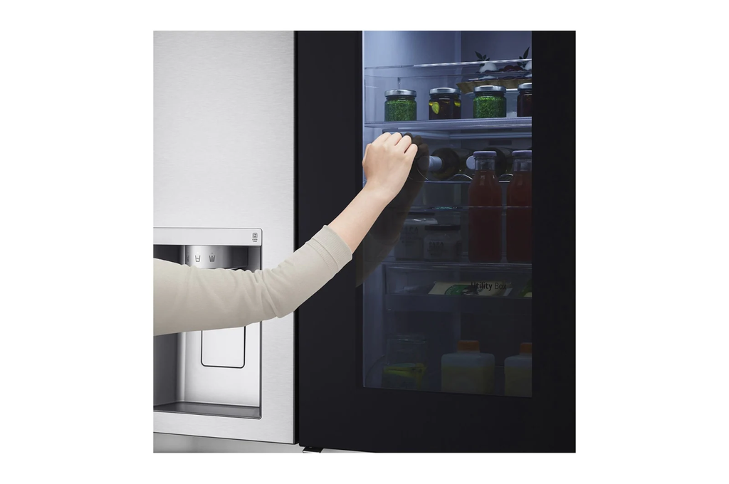 Net 635(L) InstaView Door-in-Door™ Fridge with UVnano®, Noble Steel