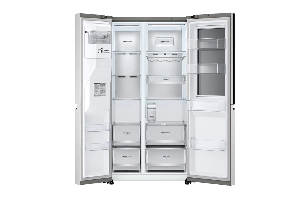 Net 635(L) InstaView Door-in-Door™ Fridge with UVnano®, Noble Steel
