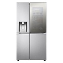 Net 635(L) Mirror Instaview Fridge™ Fridge with UVnano®, Noble Steel