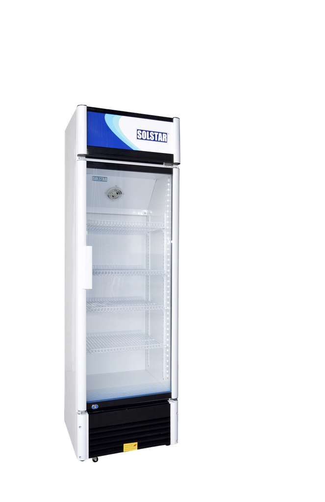 SOLSTAR VC2500 178L Single Door Vertical Cooler